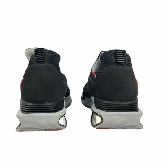 Nike Shox Gravity Running Shoe 12 Black Red Gray - Picture 5 of 15